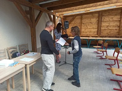 Předávání vysvědčení 6. třída, 30. 6. 2020