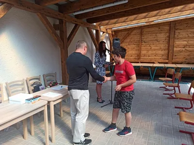 Předávání vysvědčení 6. třída, 30. 6. 2020