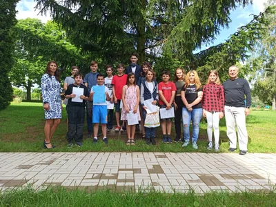 Předávání vysvědčení 6. třída, 30. 6. 2020