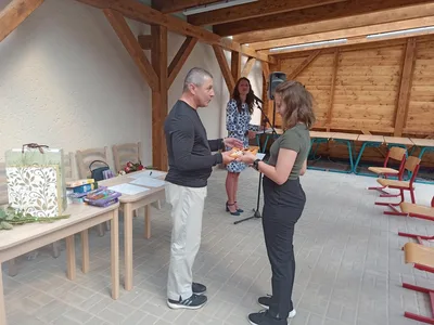 Předávání vysvědčení 6. třída, 30. 6. 2020