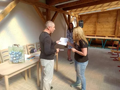 Předávání vysvědčení 6. třída, 30. 6. 2020