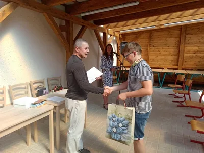 Předávání vysvědčení 6. třída, 30. 6. 2020