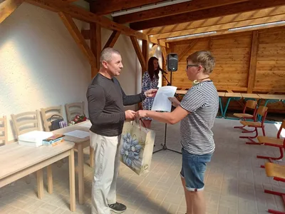 Předávání vysvědčení 6. třída, 30. 6. 2020