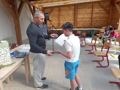 Předávání vysvědčení 6. třída, 30. 6. 2020