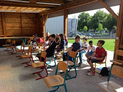 Předávání vysvědčení 6. třída, 30. 6. 2020
