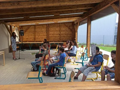 Předávání vysvědčení 7. třída, 30. 6. 2020