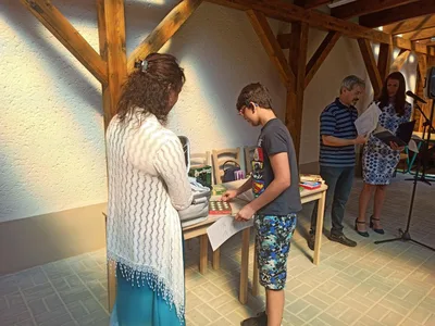 Předávání vysvědčení 7. třída, 30. 6. 2020