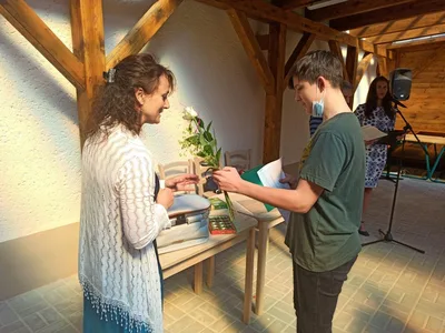 Předávání vysvědčení 7. třída, 30. 6. 2020