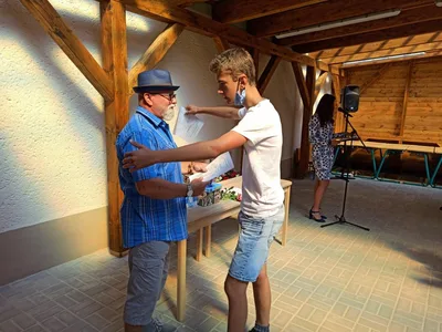 Předávání vysvědčení 8. třída, 30. 6. 2020
