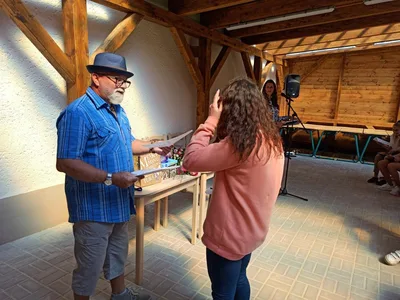 Předávání vysvědčení 8. třída, 30. 6. 2020