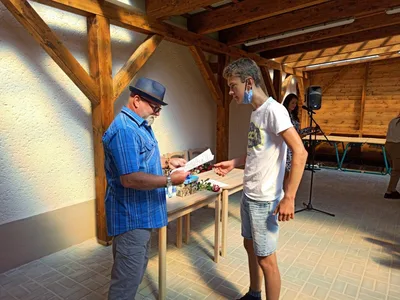 Předávání vysvědčení 8. třída, 30. 6. 2020