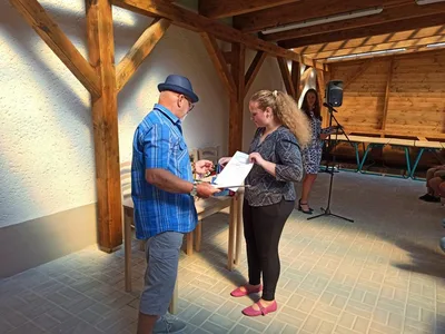 Předávání vysvědčení 8. třída, 30. 6. 2020