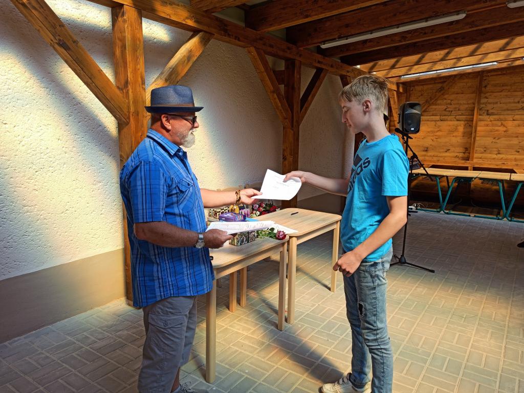 Předávání vysvědčení 8. třída, 30. 6. 2020