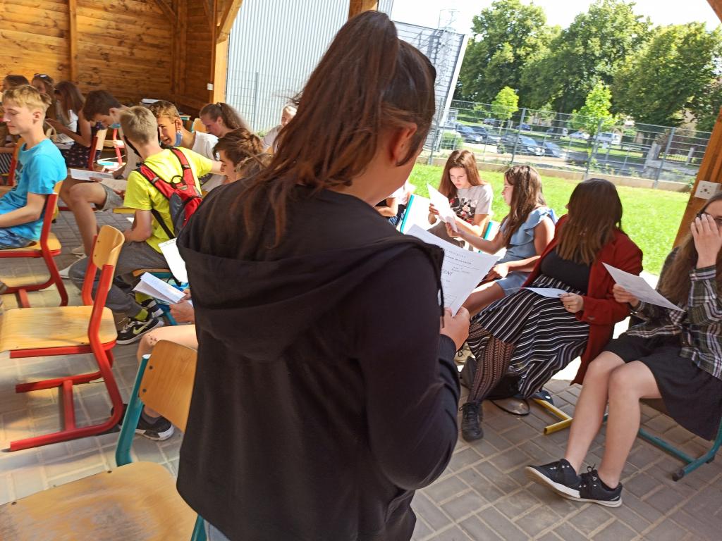 Předávání vysvědčení 8. třída, 30. 6. 2020