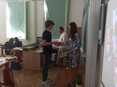 Předávání vysvědčení 9. třída, 30. 6. 2020