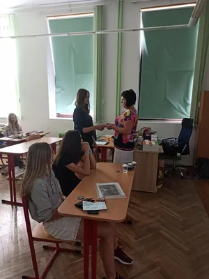 Předávání vysvědčení 9. třída, 30. 6. 2020
