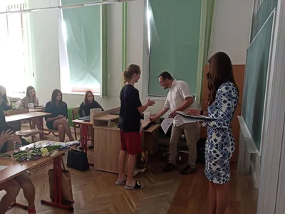 Předávání vysvědčení 9. třída, 30. 6. 2020