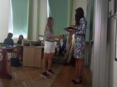 Předávání vysvědčení 9. třída, 30. 6. 2020