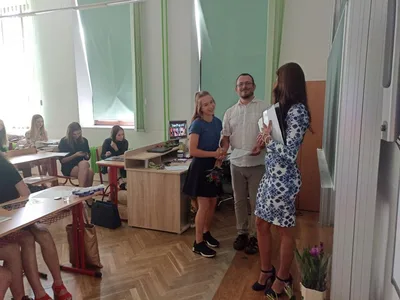 Předávání vysvědčení 9. třída, 30. 6. 2020