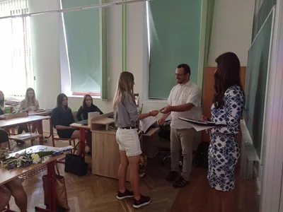 Předávání vysvědčení 9. třída, 30. 6. 2020
