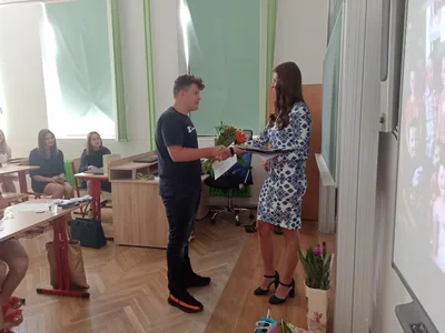 Předávání vysvědčení 9. třída, 30. 6. 2020