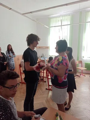 Předávání vysvědčení 9. třída, 30. 6. 2020