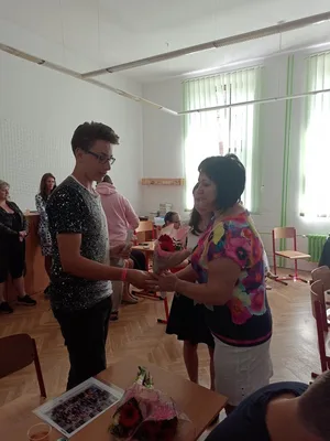 Předávání vysvědčení 9. třída, 30. 6. 2020