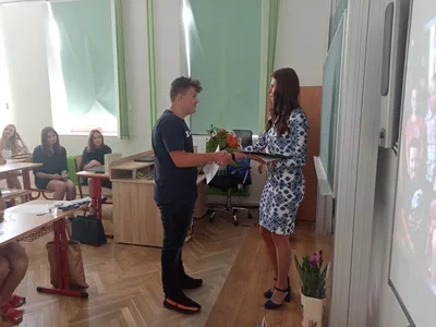 Předávání vysvědčení 9. třída, 30. 6. 2020