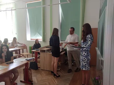 Předávání vysvědčení 9. třída, 30. 6. 2020