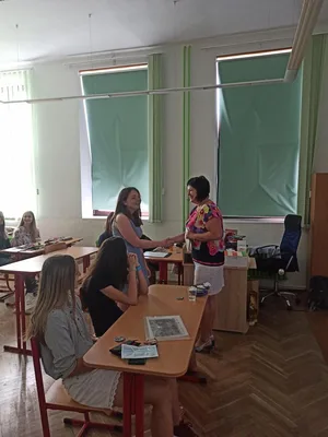 Předávání vysvědčení 9. třída, 30. 6. 2020