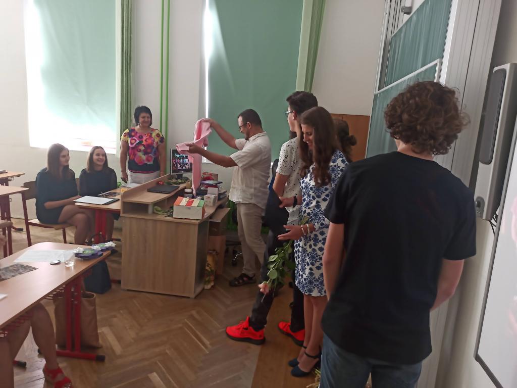 Předávání vysvědčení 9. třída, 30. 6. 2020