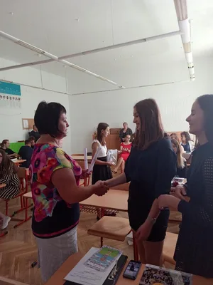 Předávání vysvědčení 9. třída, 30. 6. 2020