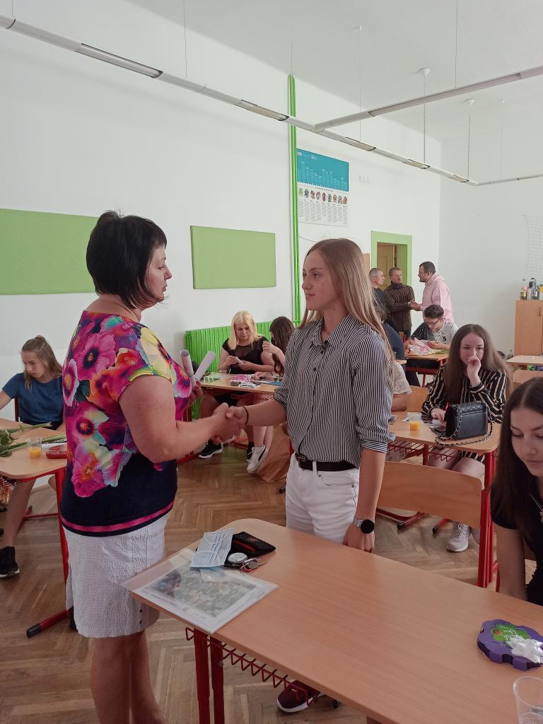 Předávání vysvědčení 9. třída, 30. 6. 2020