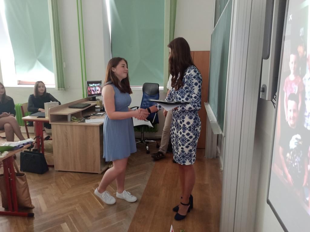 Předávání vysvědčení 9. třída, 30. 6. 2020