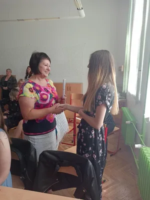 Předávání vysvědčení 9. třída, 30. 6. 2020