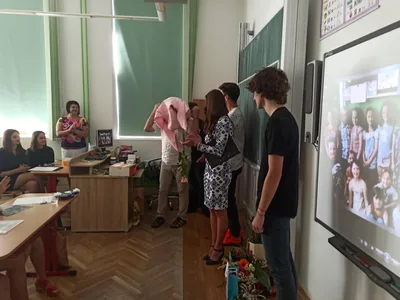 Předávání vysvědčení 9. třída, 30. 6. 2020