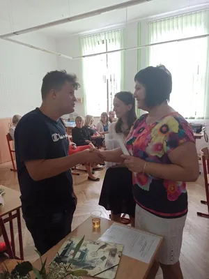 Předávání vysvědčení 9. třída, 30. 6. 2020