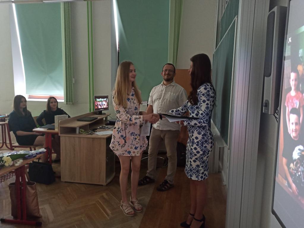 Předávání vysvědčení 9. třída, 30. 6. 2020