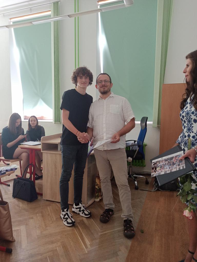 Předávání vysvědčení 9. třída, 30. 6. 2020