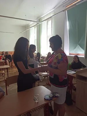Předávání vysvědčení 9. třída, 30. 6. 2020