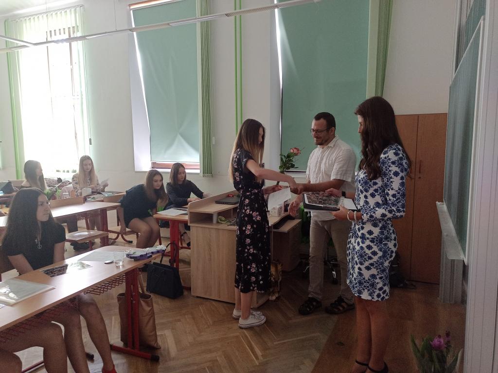 Předávání vysvědčení 9. třída, 30. 6. 2020