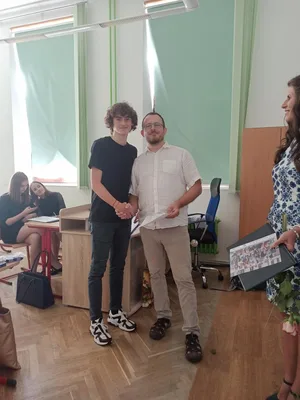 Předávání vysvědčení 9. třída, 30. 6. 2020