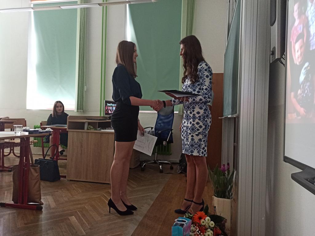 Předávání vysvědčení 9. třída, 30. 6. 2020
