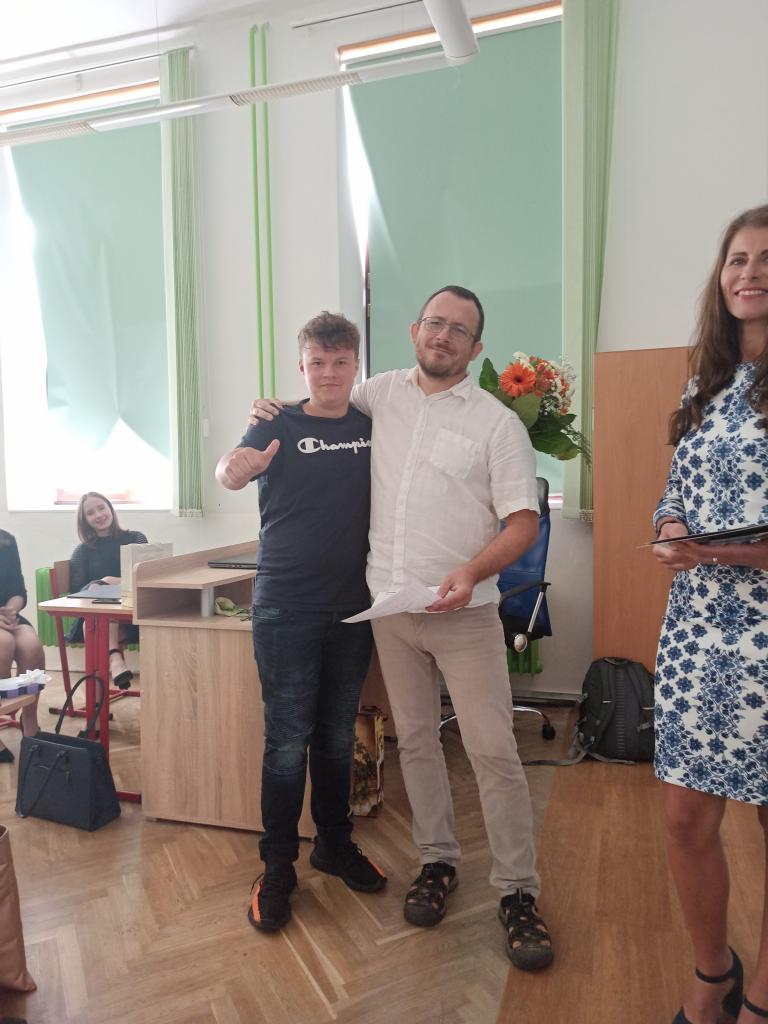 Předávání vysvědčení 9. třída, 30. 6. 2020