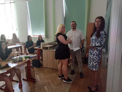 Předávání vysvědčení 9. třída, 30. 6. 2020