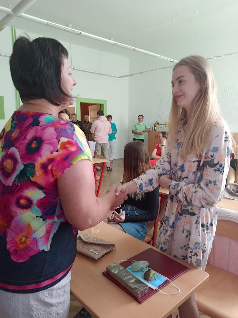 Předávání vysvědčení 9. třída, 30. 6. 2020