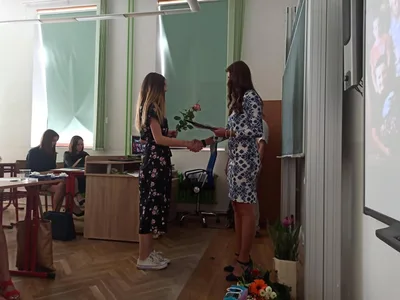 Předávání vysvědčení 9. třída, 30. 6. 2020