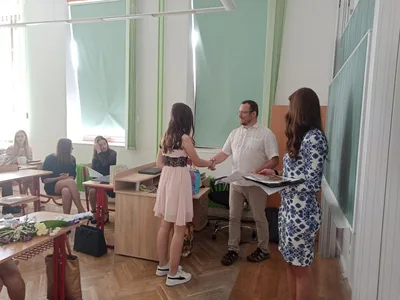 Předávání vysvědčení 9. třída, 30. 6. 2020