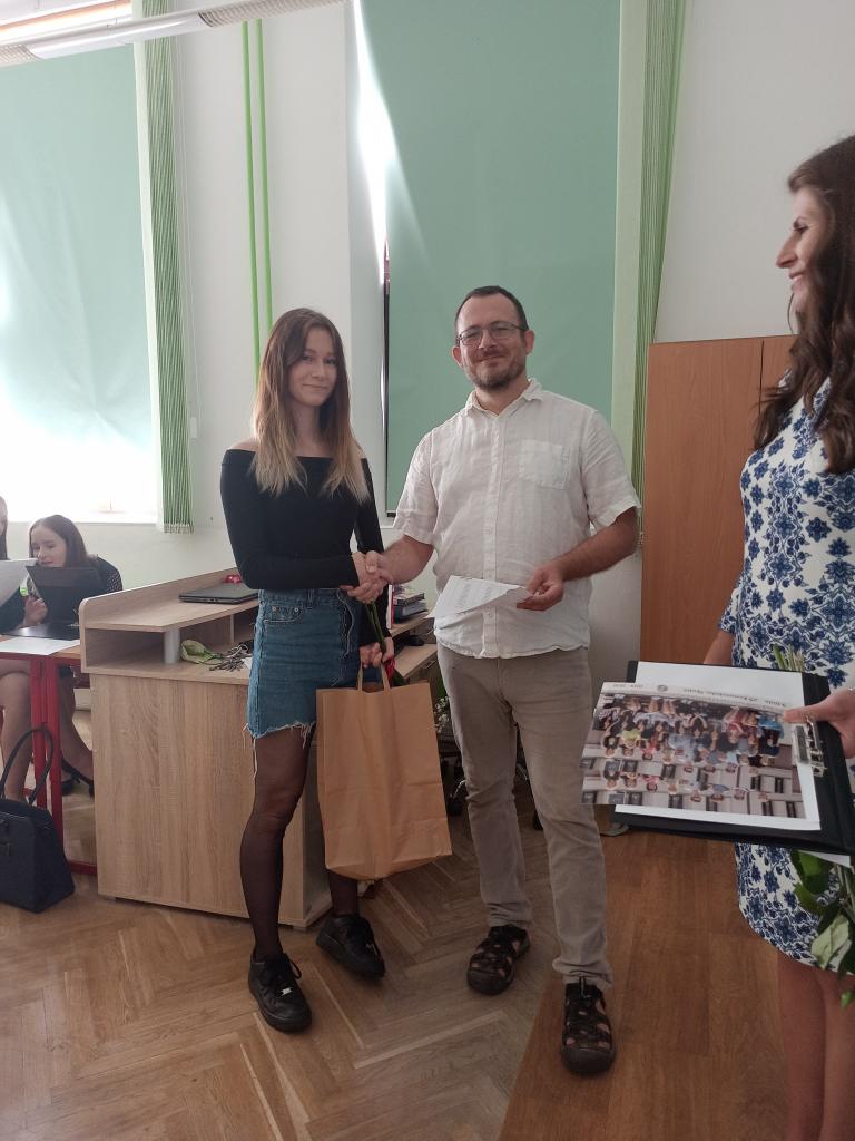 Předávání vysvědčení 9. třída, 30. 6. 2020