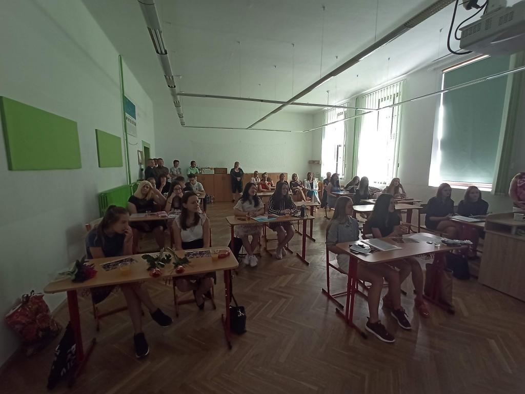 Předávání vysvědčení 9. třída, 30. 6. 2020